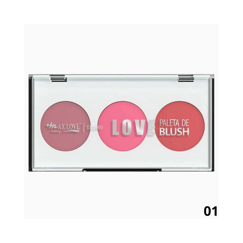 PALETA DE BLUSH - MAX LOVE