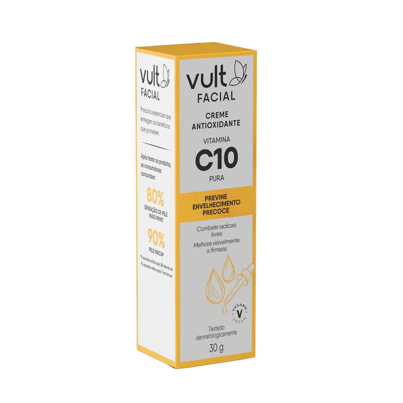 CREME FACIAL ANTIOXIDANTE VITAMINA C 10% - VULT