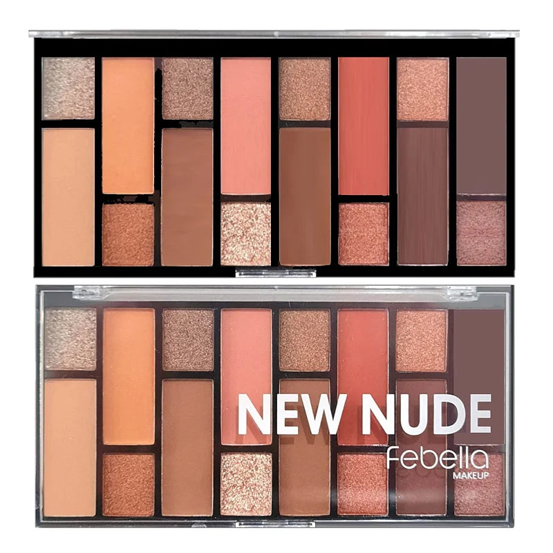 PALETA DE SOMBRAS NEW NUDE - FEBELLA