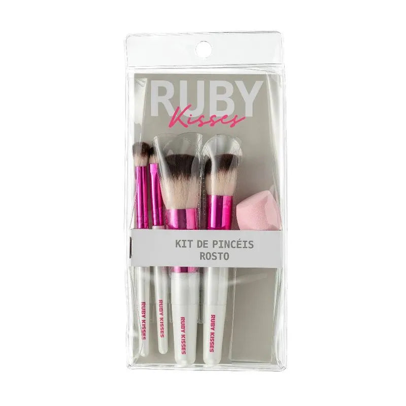 KIT DE MINI PINCÉIS ROSTO - RUBY KISSES