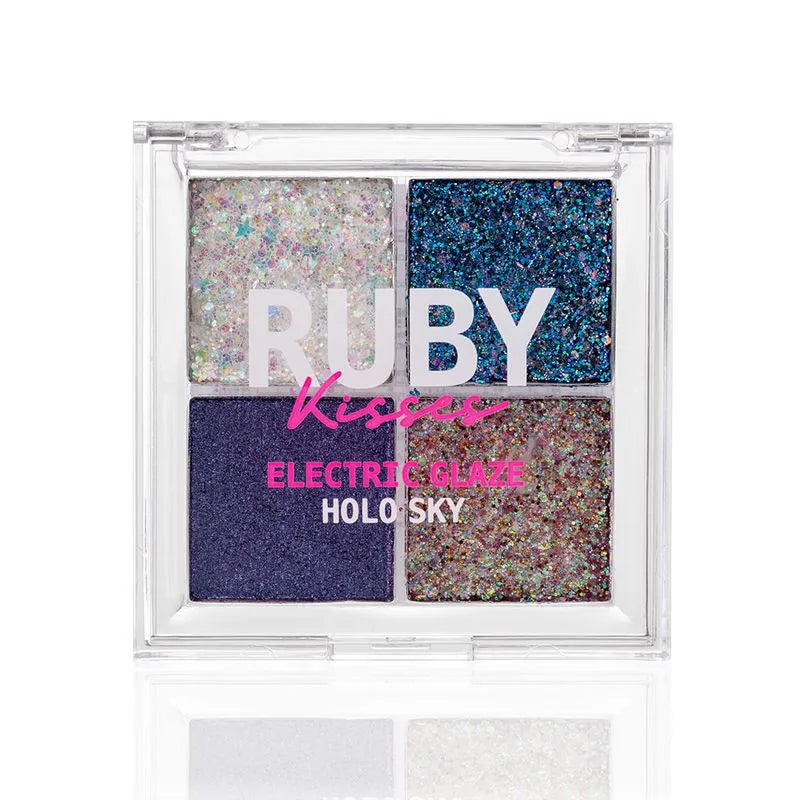 PALETA DE SOMBRAS GLITTER -  RUBY KISSES