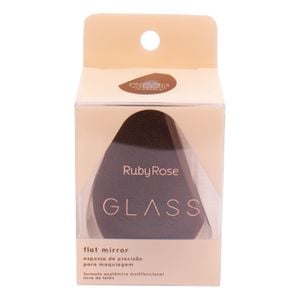 ESPONJA DE MAQUIAGEM FLAT MIRROR GLASS - RUBY ROSE