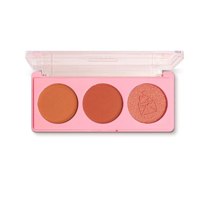 PALETA TRIO DE BLUSH - LOVE LETTER - CITY GIRLS