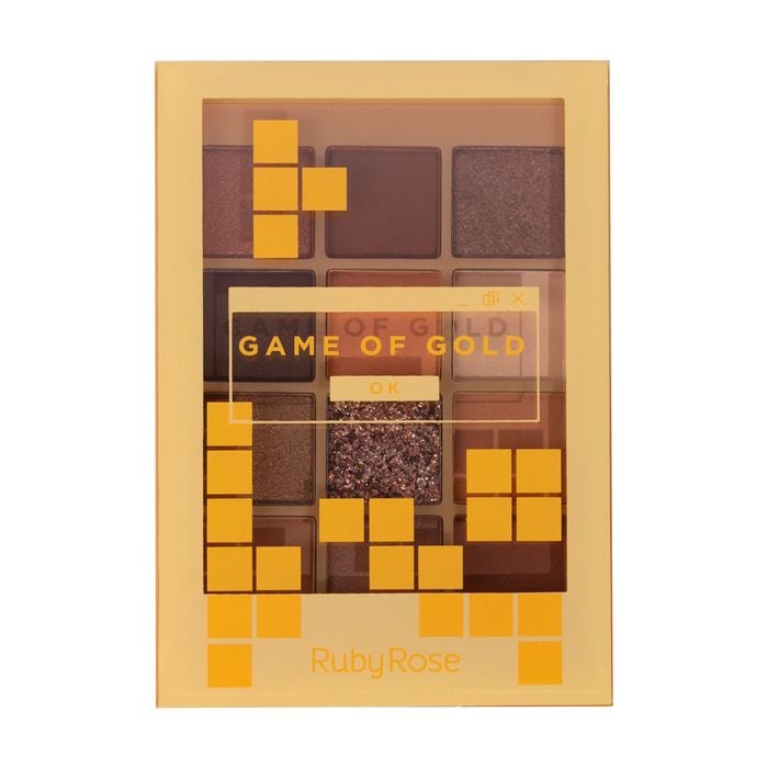 PALETA DE SOMBRAS GAME OF GOLD - RUBY ROSE