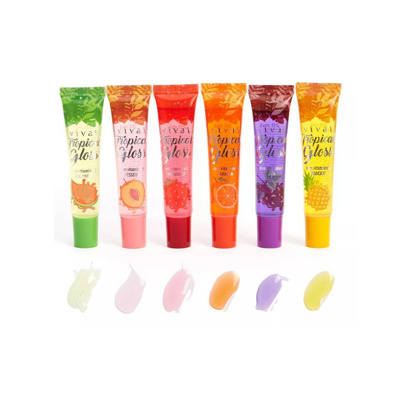 GLOSS LÍQUIDO TROPICAL FRUTAS - VIVAI