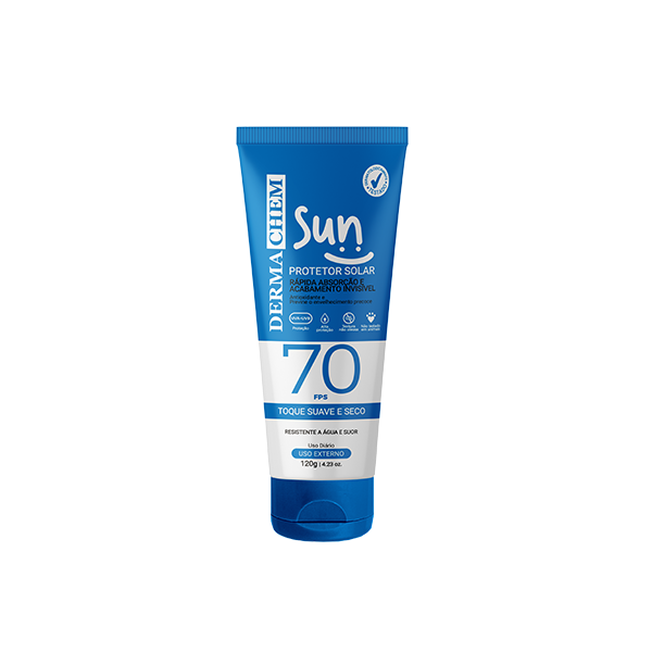 PROTETOR SOLAR FPS 70 - DERMA CHEM