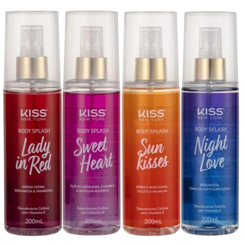 BODY SPLASH KISS NEW YORK 200ML