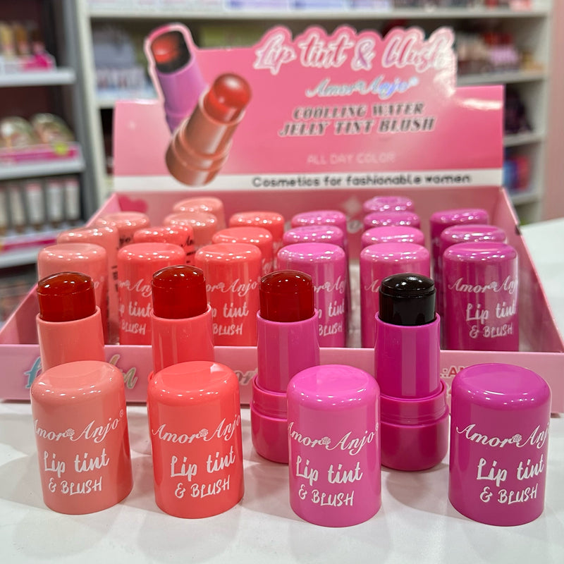 JELLY LIP TINT E BLUSH - AMOR ANJO