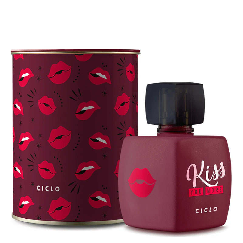 DEO COLÔNIA FEMININA KISS YOU MORE - CICLO COSMÉTICOS