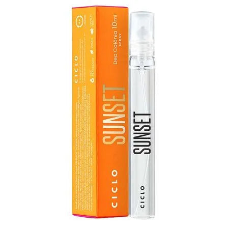 DEO COLÔNIA FEMININA SUNSET - CICLO COSMÉTICOS 10ML