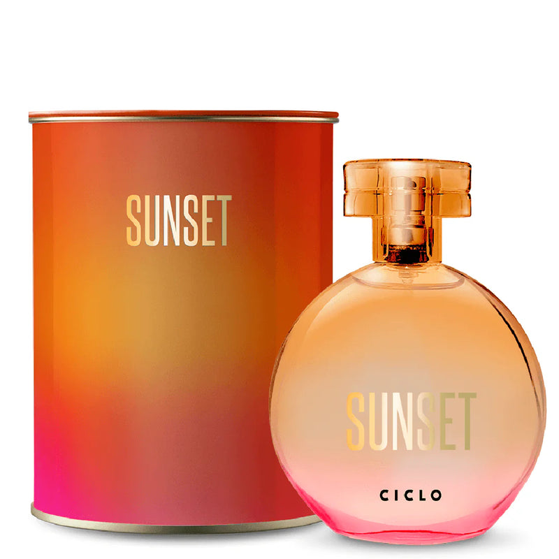 DEO COLÔNIA FEMININA SUNSET - CICLO COSMÉTICOS