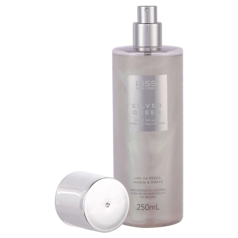 BODY SPLASH SHIMMER SILVER QUEEN - KISS NEW YORK