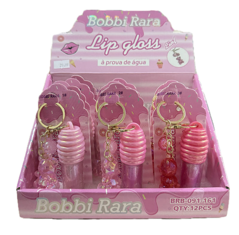 Gloss chaveiro Bobbi Rara