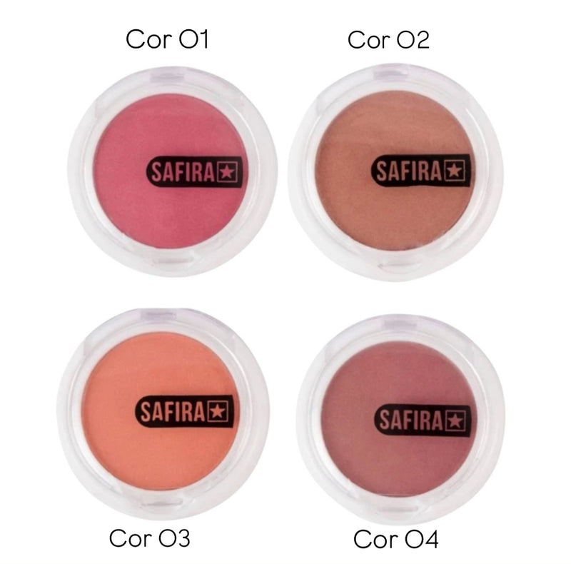 BLUSH COMPACTO - SAFIRA