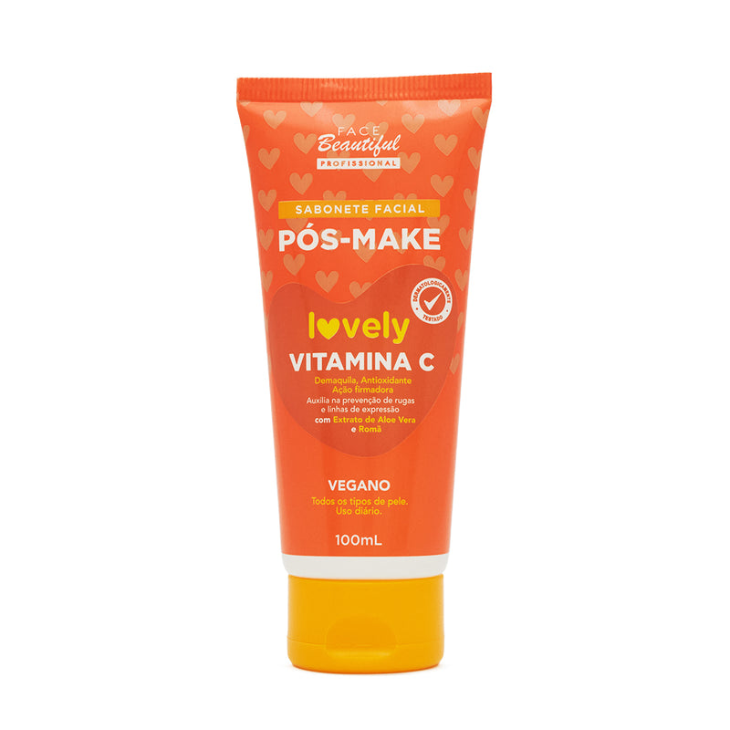 SABONETE FACIAL VITAMINA C 100ml - FACE BEAUTIFUL
