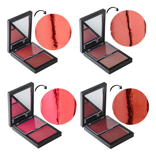 DUO BLUSH CREMOSO E PÓ- OCEANE