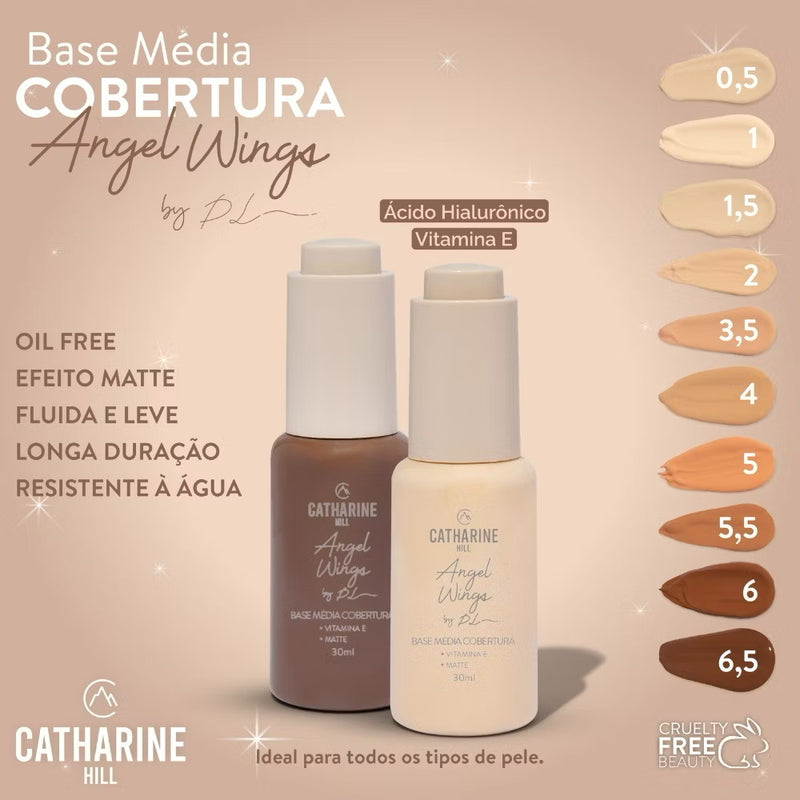 BASE MÉDIA COBERTURA ANGEL WINGS PRI LESSA - CATHARINE HILL