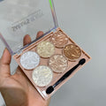 PALETA DE ILUMINADOR 6 CORES - SARAH'S BEAUTY