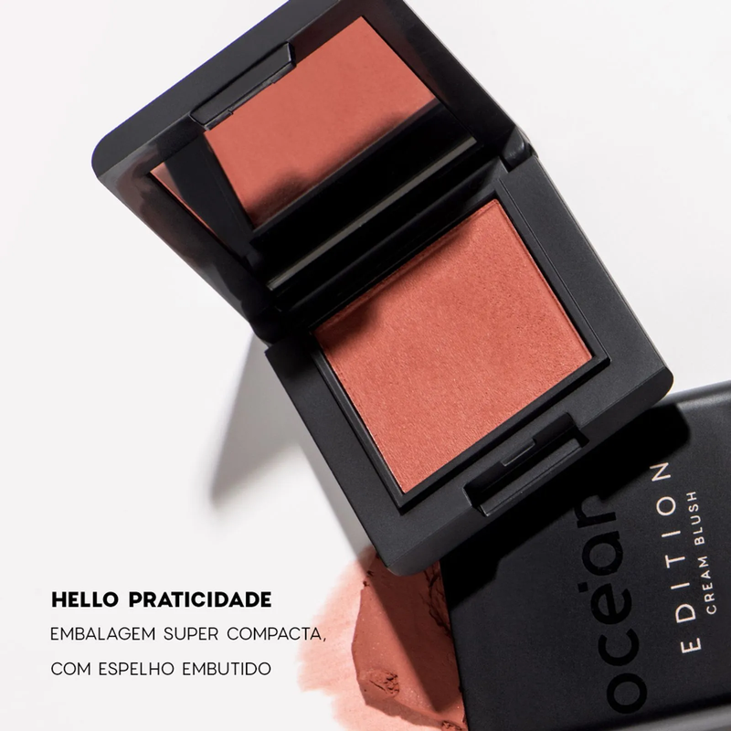 Mini Blush Cremoso Caramelo - Cream Blush Caramel Océane Edition 2g