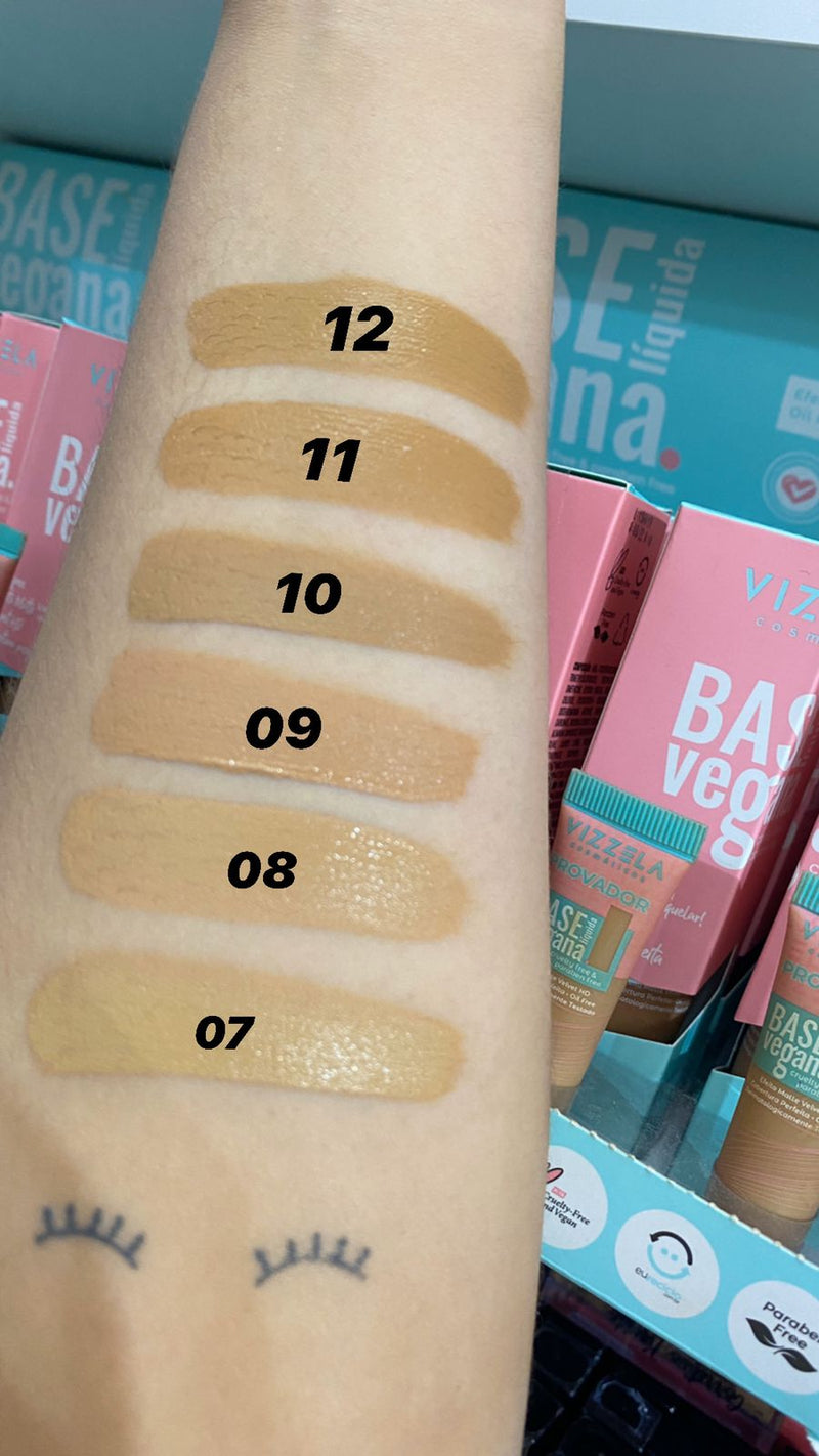 BASE LÍQUIDA MATTE - VIZZELA