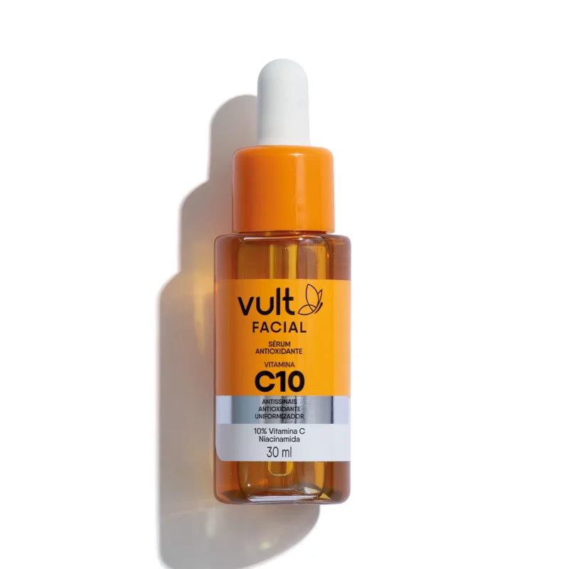 SÉRUM FACIAL ANTIOXIDANTE VITAMINA C 10% - VULT