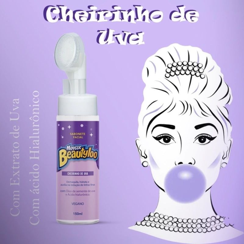 SABONETE MOUSSE FACIAL - BEAUTYLOO