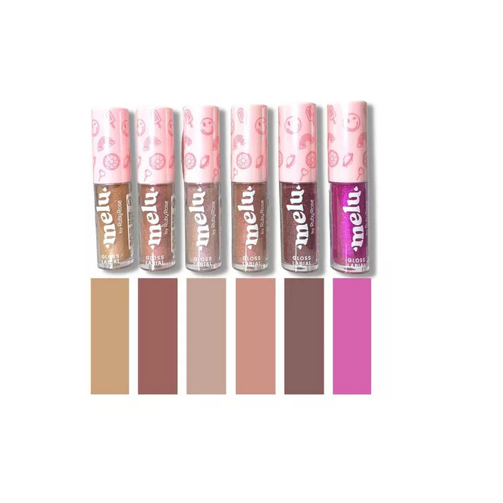 GLOSS LABIAL PREMIUM - MELU - RUBY ROSE