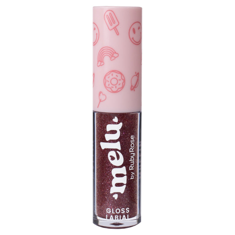 GLOSS LABIAL PREMIUM - MELU - RUBY ROSE