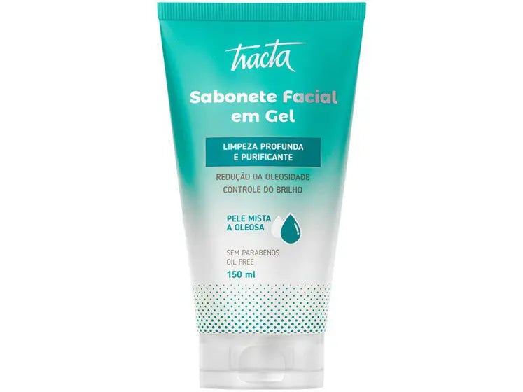 SABONETE FACIAL EM GEL - TRACTA