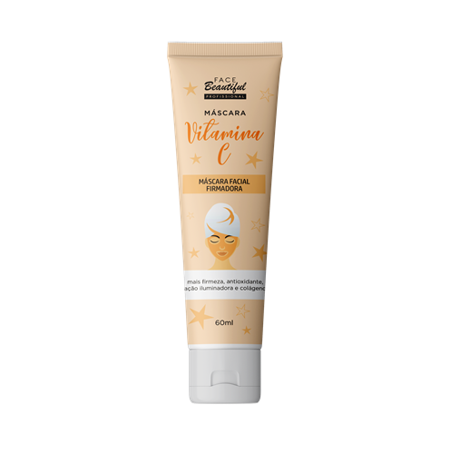 MÁSCARA FACIAL VITAMINA C - FACE BEAUTIFUL