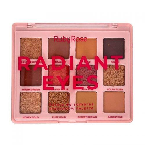 PALETA DE SOMBRAS RADIANTE EYES - RUBY ROSE