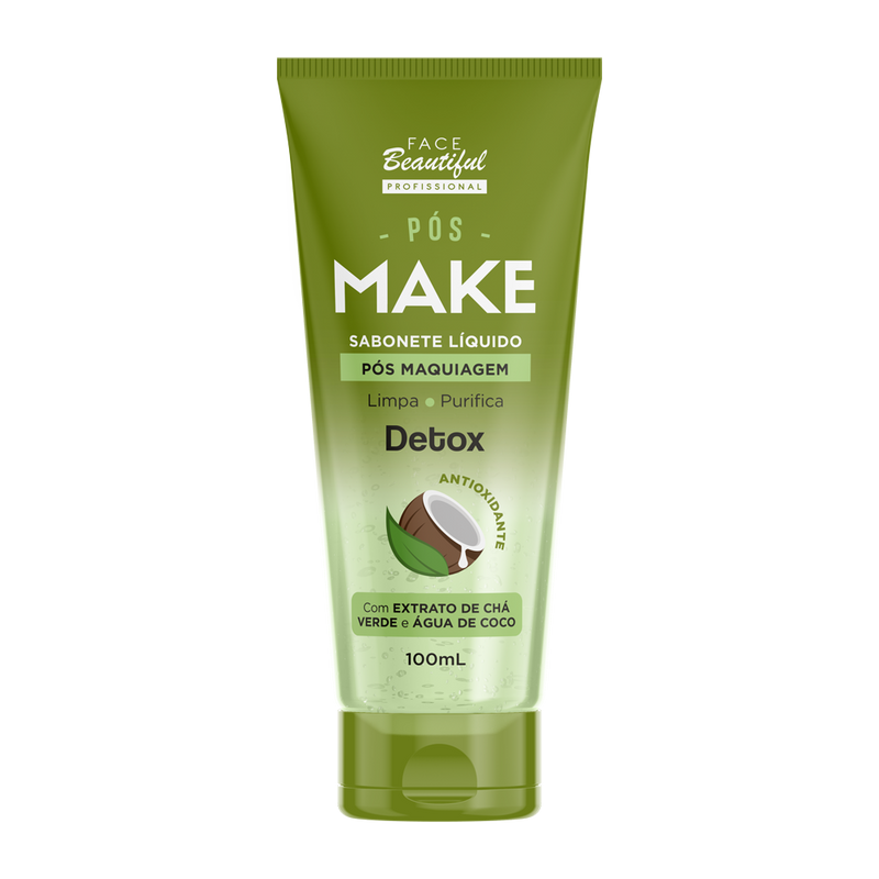 SABONETE PÓS MAKE DETOX 100ML - FACE BEAUTIFUL