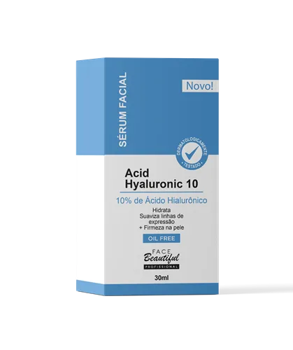 SÉRUM FACIAL ACID HYALURONYC - FACE BEAUTIFUL